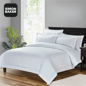 300TC Egyptian Giza Cotton (Satin Stitched Oxford), Duvet Cover Set