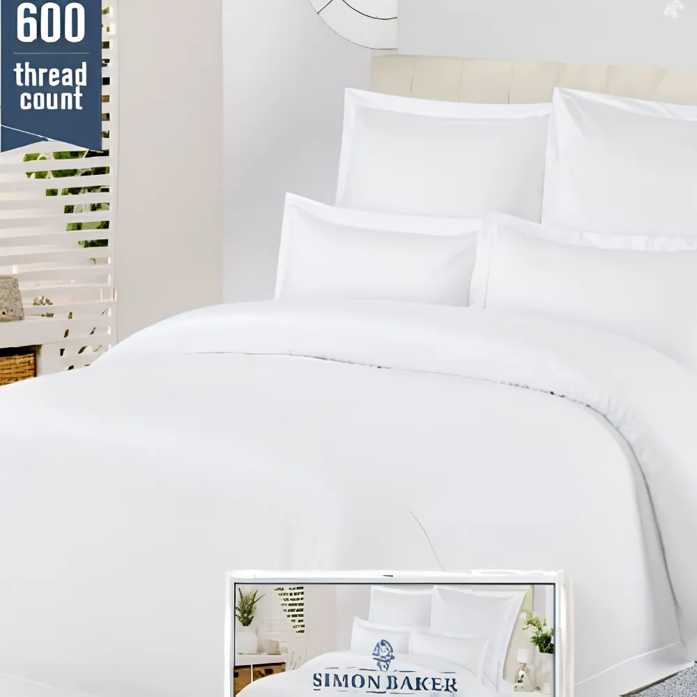 600TC Egyptian Giza Cotton Flat Sheet