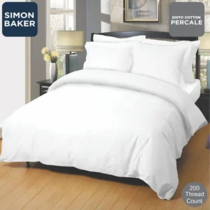 Hotel Collection 200TC Cotton Oxford Percale Flat Sheet