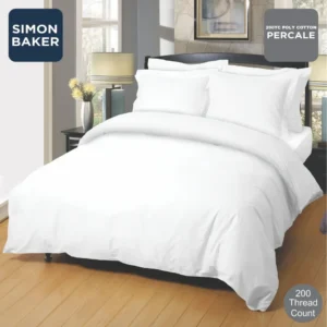 Hotel Collection 200TC Polycotton Percale Pillowcase — Continental (Single)