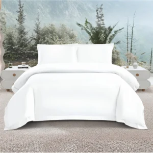 Tencel Lyocell 300TC Oxford Duvet Cover + 2 Pillowcases