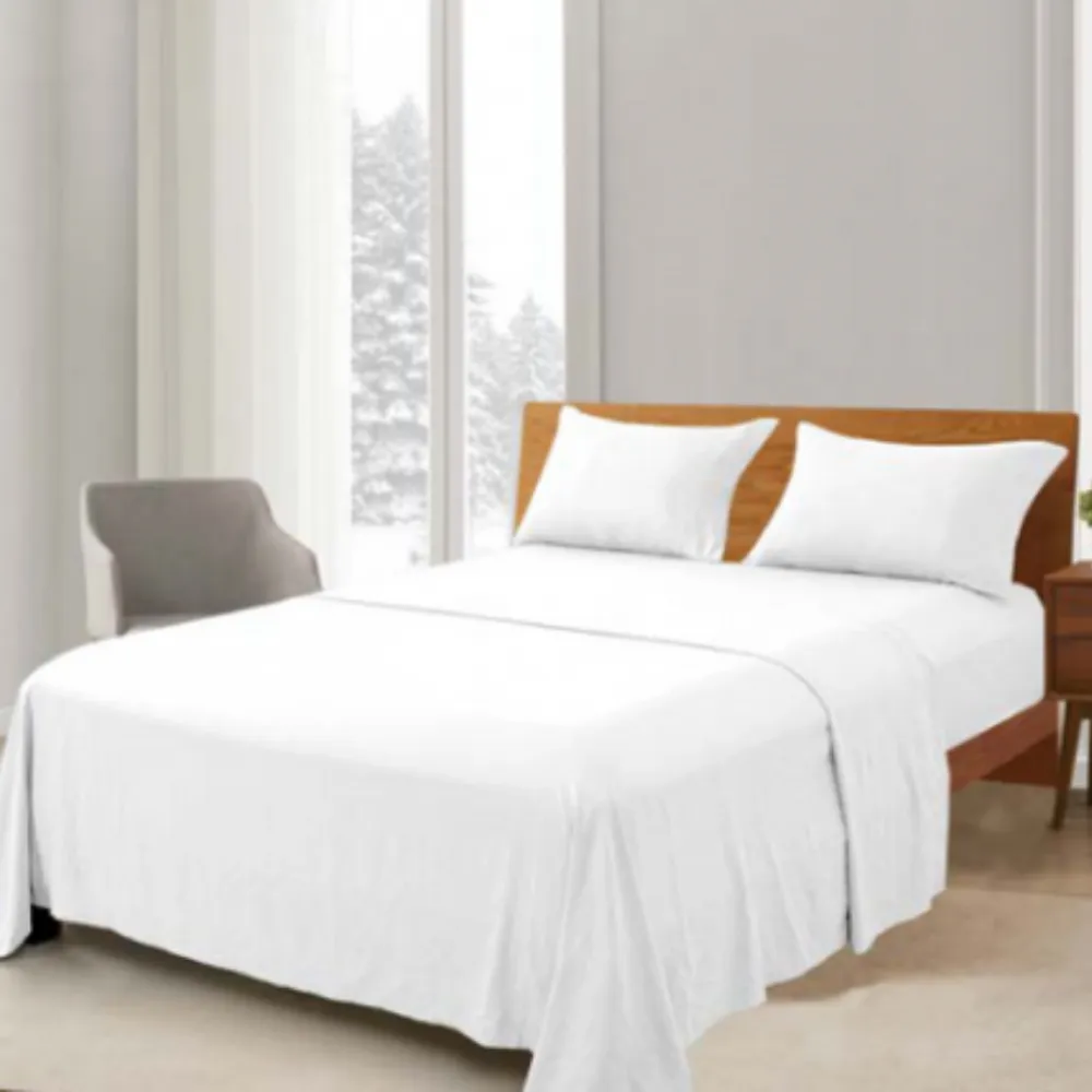 Vintage Wash Sheet Set (Flat Sheet + Fitted Sheet + Pillowcase)